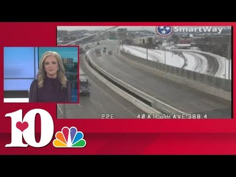 On the phone with TDOT: Current conditions and how crews are working to clear roads of snow and ice