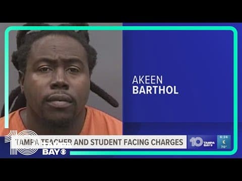 Tampa teacher and student facing charges after a loaded gun was found on campus