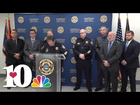 Two in custody after string of burglaries targeting law enforcement vehicles