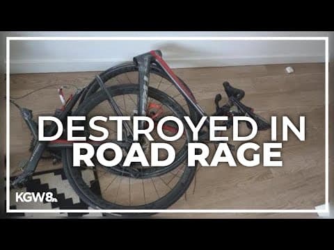 Cyclist makes narrow escape after encounter with angry driver in North Portland