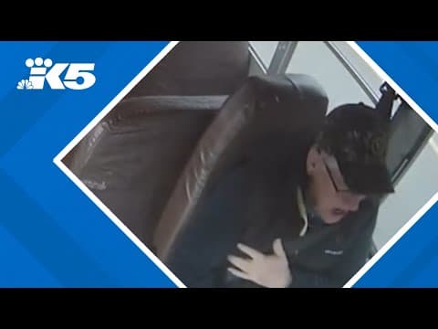 Metal bar crashes through windshield, hits Washington school bus driver