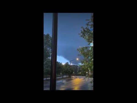 From Calm to Chaos 🌪️: Check out this video a viewer sent in of a tornado starting to form in Colum