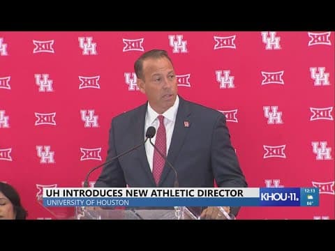 University of Houston introduces Eddie Nuñez as new athletic director