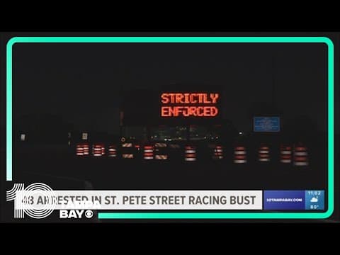 St. Pete street racing arrests hits close to home for local mother who lost her son in similar incid