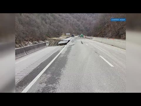 A 60-foot section of I-40 in North Carolina collapsed recently, delaying its reopening