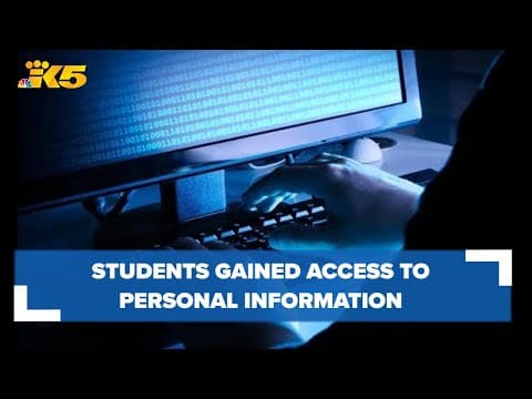 Olympia School District: Students gained unauthorized access to student, staff information