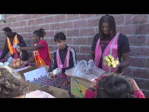 Aztecs brighten Hoover High with Feeding San Diego