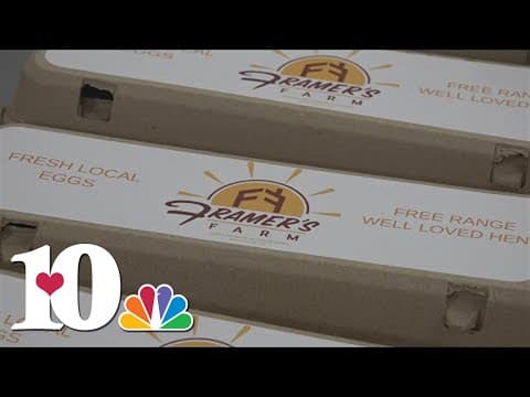 Blount Co. farmers donate over 200 dozen eggs