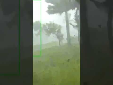 Security Camera Captures Tornado Hitting Florida in Hurricane Milton