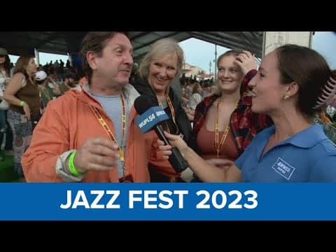 Jazz Fest rolls on despite rain, storms in New Orleans Saturday