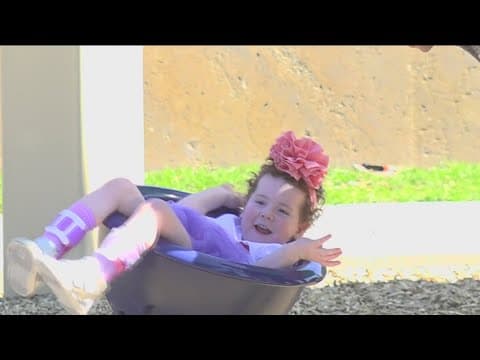 Family raises money to start treatment for girl with rare disease