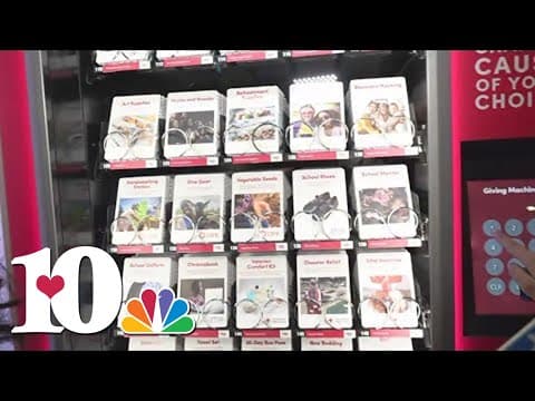 'Light The World Giving Machine' arrives in Knoxville