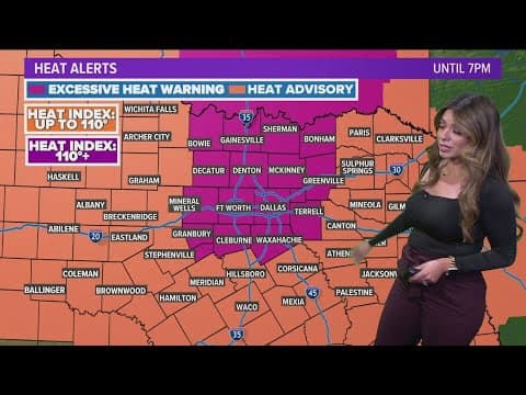DFW Weather | Temperature climbing up to 100 degrees this weekend in 14 day forecast