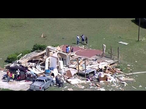 North Texas tornado: homes in Collin County leveled by severe storm