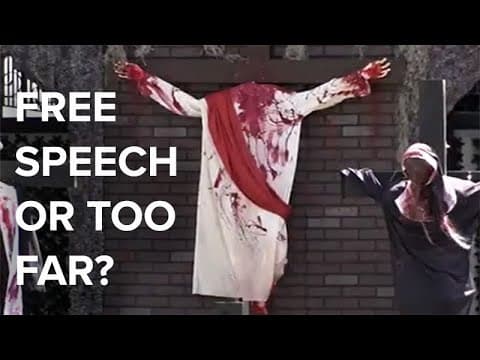 Beheaded Jesus Halloween display draws fire in Louisiana neighborhood