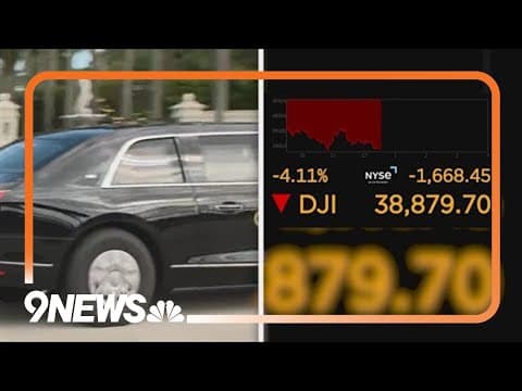 Business expert discusses impact of tariffs, dropping market