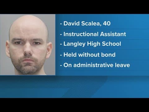 Police say Fairfax Co. school employee touched himself inside classroom