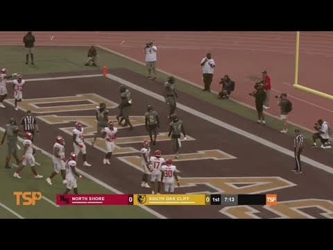 Oak Cliff takes 7-0 lead on North Short in high school football matchup