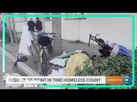 Pinellas County offers rough count of homeless population