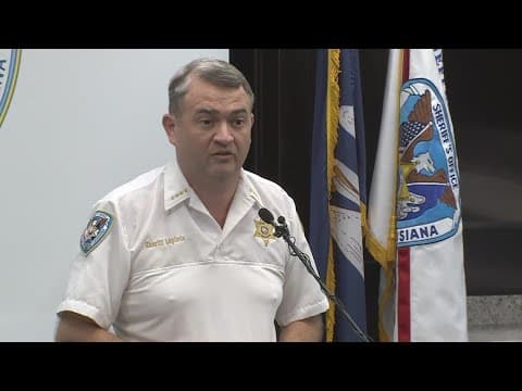 JPSO press conference on dozens of car burglaries