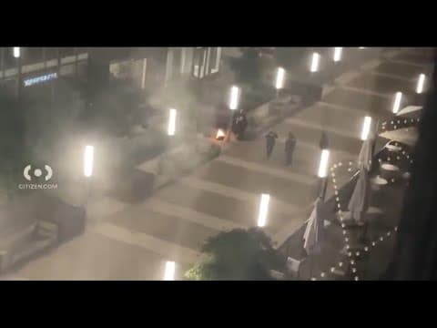 Police extinguish trash fire at CityCenterDC