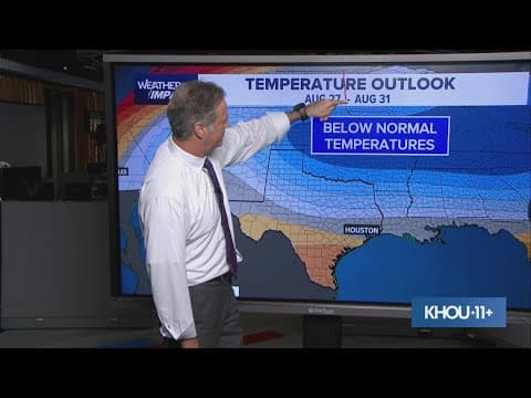 Tropical update: Hurricane Erin heads away from U.S., cold front could drop temperatures