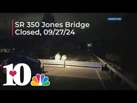 TDOT reopens routes in Greene and Johnson counties that were severely damaged by flooding