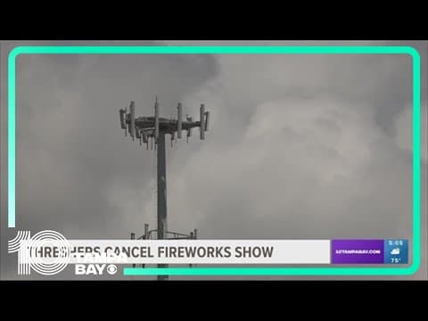 Clearwater Threshers cancel weekend fireworks show with eaglets around