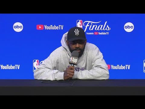 Mavericks players remain loose in shootaround ahead of Game 5 of the NBA Finals