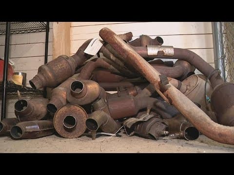 Police take down catalytic converter theft ring operating in central Ohio