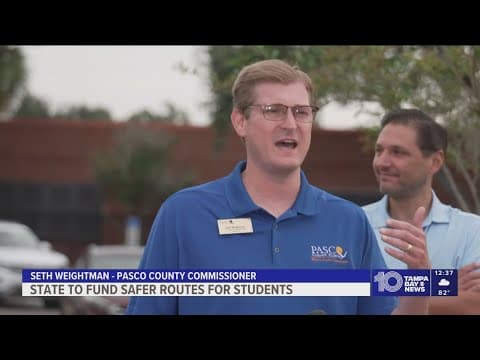 New sidewalks in Wesley Chapel aim to make routes to schools safer