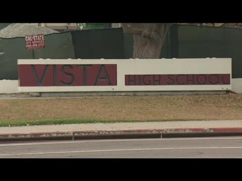 Protests at Vista High School over student hazing video