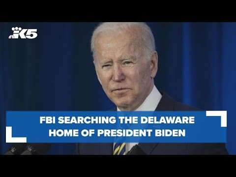 BREAKING: FBI searching President Biden's Delaware home