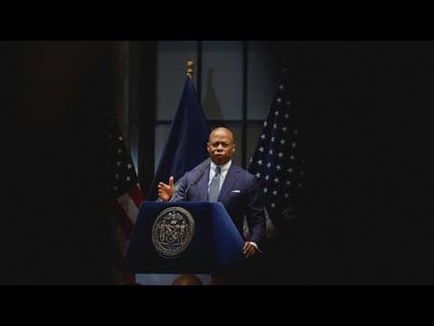 Prosecutors ask to drop corruption case against NYC Mayor Eric Adams