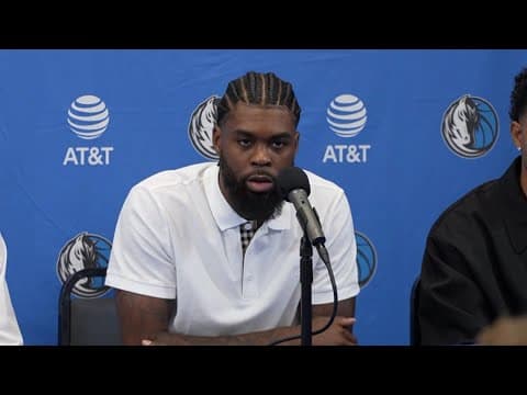 New Mavericks talk about what excites them about playing with Luka Doncic
