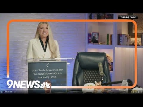 Charlie Kirk's widow Erika speaks publicly for the first time after assassination