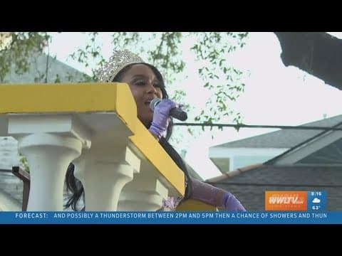 Queen Zulu toast Mardi Gras 2025