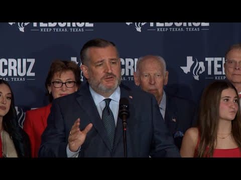 Election Day: Sen. Ted Cruz full speech at campaign watch party