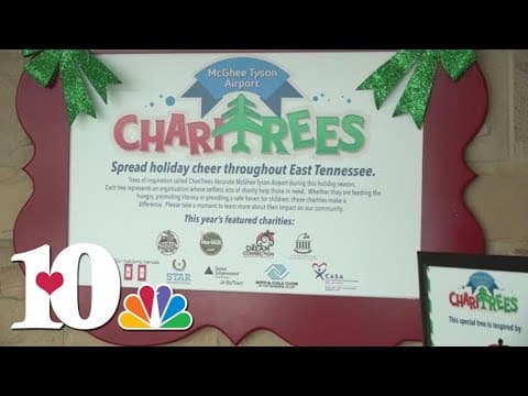 McGhee Tyson Airport 'ChariTrees' program raising awareness of various East Tennessee nonprofits