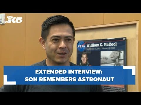 Son remembers astronaut 20 years after disaster