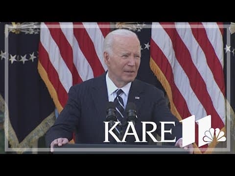 Biden delivers remarks following Trump's victory over Harris