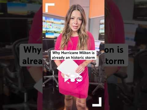 Hurricane Milton update — latest forecast and path timing