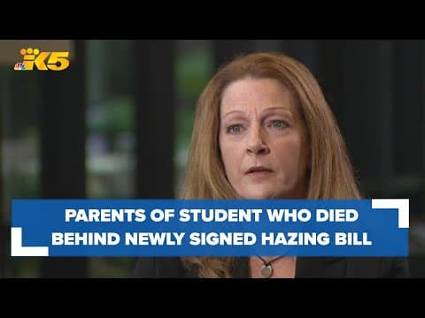 Parents of Sam Martinez behind newly signed bill that increases penalties for hazing