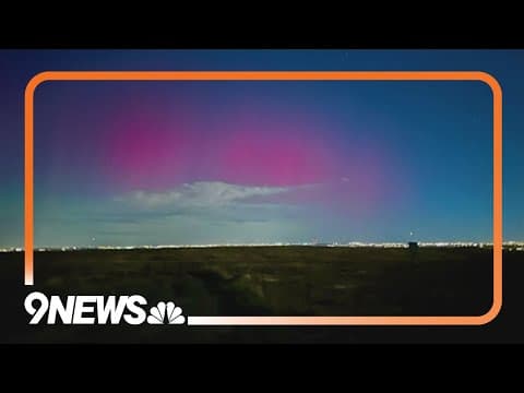 Northern lights visible in parts of Colorado