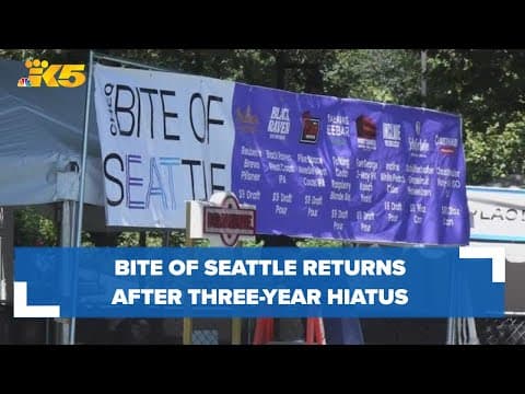 Bite of Seattle returns Friday after 3-year hiatus
