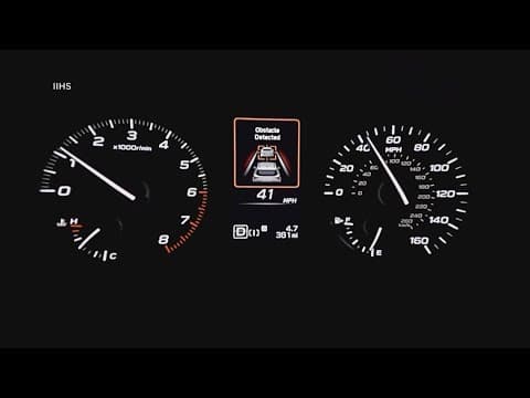 New cars have better automatic brakes, testing shows