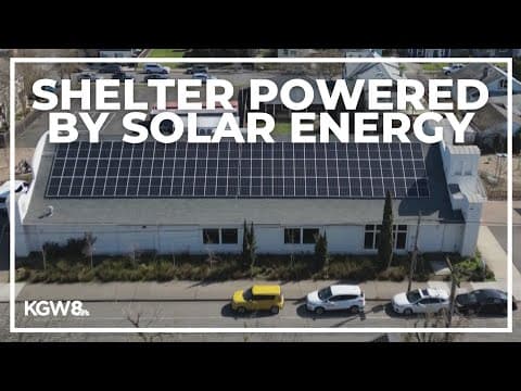 Portland shelter tackles both the housing crisis and climate change