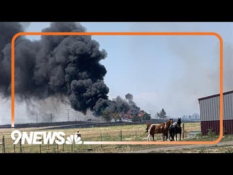 Multiple homes destroyed in Quailhollow Fire in Arapahoe County