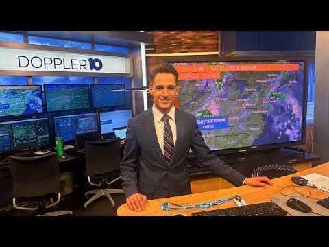 10TV welcomes Dylan Robichaud as new morning meteorologist