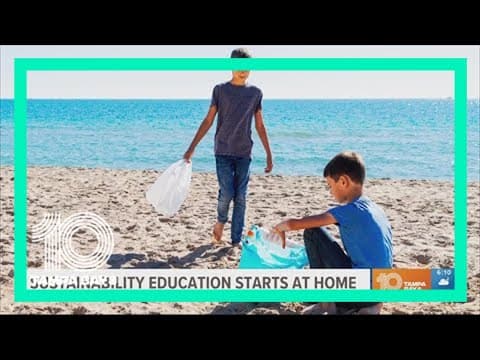 Experts say sustainability starts with kids at home